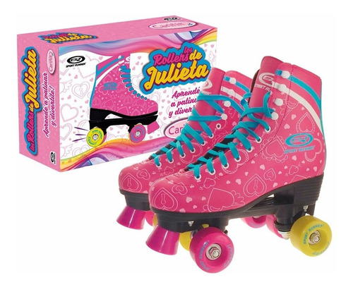 Patines Profesionales 4 Ruedas Julieta Color Soy Luna 32-38