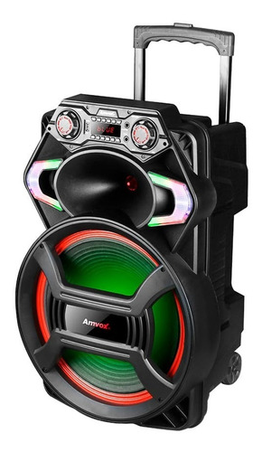 Alto Falante Bluetooth Potente Amvox Aca 800 Gladiador 850w