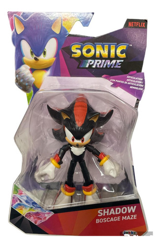 Figura Shadow De Sonic The Hedgehog De 10cm