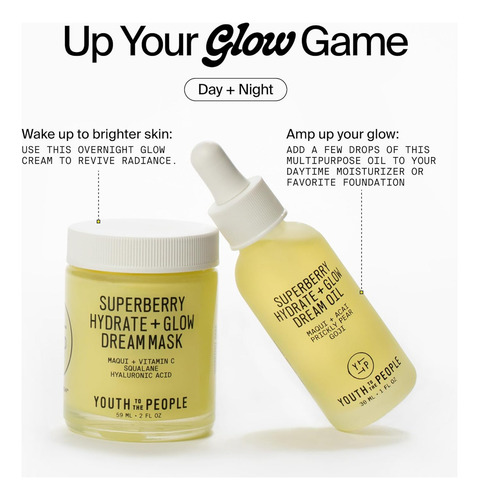 Aceite Facial Hidratante Superberry De Youth To The People P