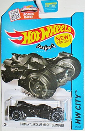 2015 hw City Batman: Arkham Knight Batimóvil 61/250, Negro