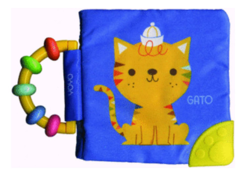 Libro.- Mi Libro Suave Con Sonaja Y Mordedera: Gato