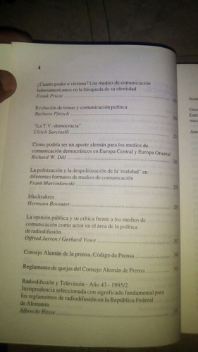 Medios De Comunicacion, Democracia Y Poder. B2