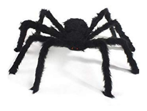 Imagen 4 de 4 de Decoracion Araña Halloween 50 Cm