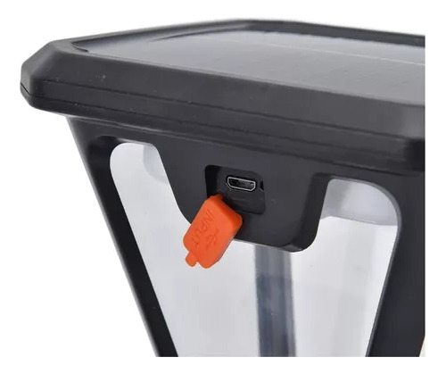 Foco Farol Led Solares Jardin O Para Pared Luz Blanco