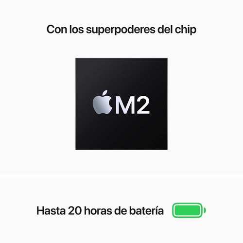 Apple Macbook Pro De 13 Chip M2 256 Gb Ssd - Plata