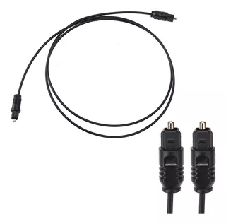 Cable Para Audio Óptico Digital Toslink Slim - 2 Metros