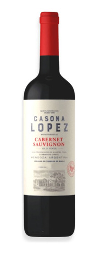 Casona López Vino Tinto Cabernet Sauvignon 750ml Mendoza