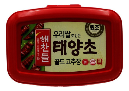Salsa Gochujang Haechandle Condimentos En Contenedor Plastico 1 kg