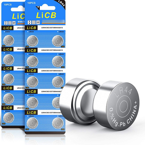 20 X Licb Pilas Lr44 Ag13 357 303 Sr44 Litio 1.5v Originales