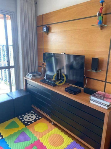 Imagem 2 de 30 de Apartamento Com 3 Quartos (1 Suíte) -76 M² - 2 Vagas- Condomínio Victoria Parck No Ipiranga - Ap1961
