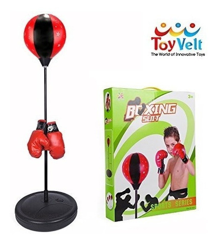 Toyvelt Sport Boxing Set Boxing Punching Ball Mas Kit De Gua