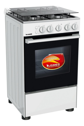 Cocina James A Gas C505 Mbt Blanca Con Encendido Electrónico