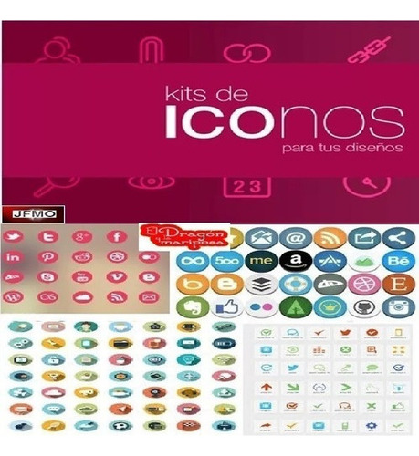 Super Pack Diseños De Iconos Para Publicidad  Web S/