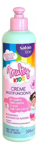 Creme Multifuncional Multy Kids Salon Line 300ml - 4 Em 1