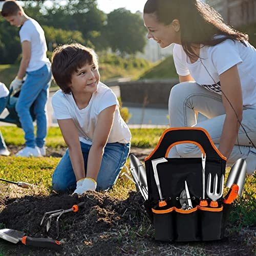 Juego De Herramientas De Jardín, 10 Pcs Acero Inoxidable,