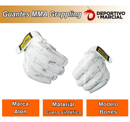 Imagen 2 de 8 de Guantes Mma Grappling Jiu Jitsu Boxeo Striking Bolsa En3x
