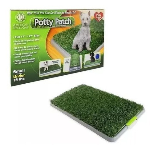 Baño Para Perros Gatos Ecológico Pet Potty Grande 43x68,5 Cm