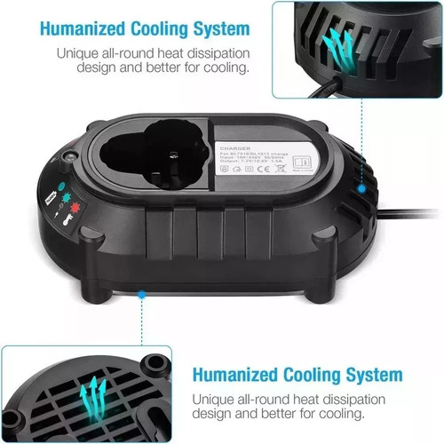 For Cargador De Batería Makita De 10,8 V/12 V