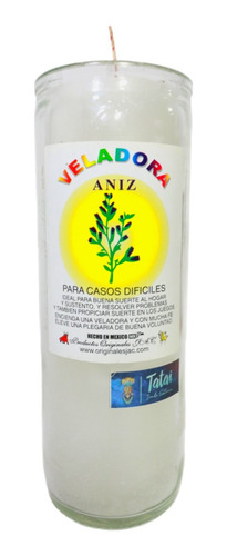 Veladora Anís Jac Casos Difíciles 1 Pieza
