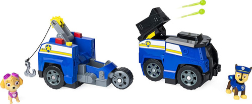 Paw Patrol Vehiculo De Chase Transformable 2-1 Nickelodeon