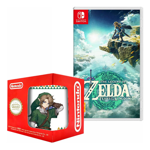 Zelda Tears Of The Kingdom Nintendo Switch Y Taza 1