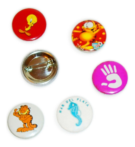 10 Pins Infantiles - Prendedores Personalizados - 3 Cm