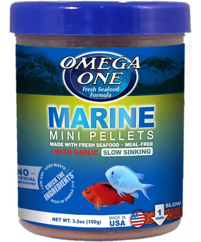 Marine Micro Pellets 100gr Omega One Para Peces Marinos