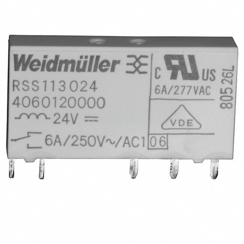 Imagen 2 de 2 de 4060120000 Weidmuller Inserto Relevador Tipo Clema Rss113024