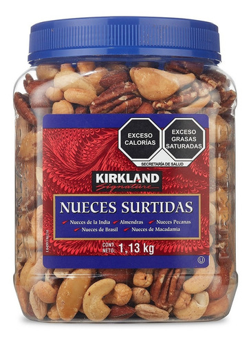 Imagen 2 de 2 de Nueces Surtidas Selectas 1.13kg Kirkland