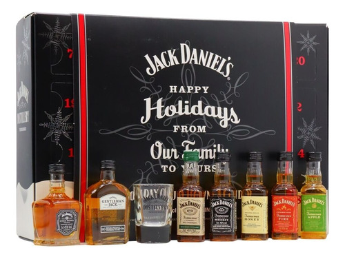 Jack Daniels Happy Holidays Leer!!! Miniaturas Bostonmartin