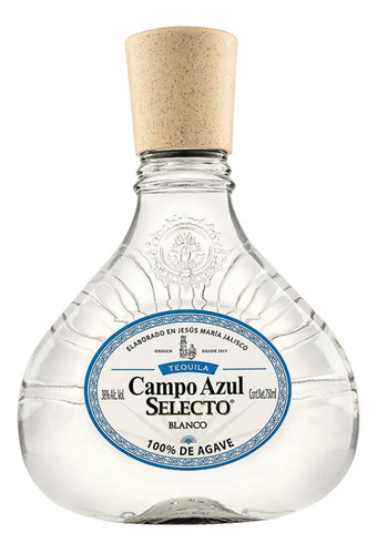 Tequila Campo Azul Selecto Blanco 750 Ml - 6 Pack