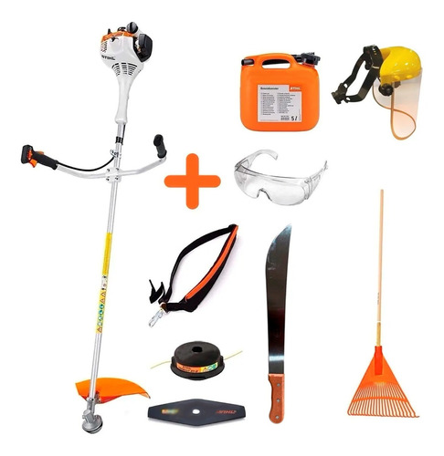 Desmalezadora Nafta Stihl Fs 55 Manillar Abierto + Regalos