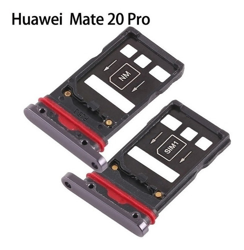 Bandeja Porta Sim Compatible Con Huawei Mate 20 Pro