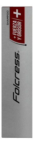 Folcress Shampoo Fuerza Y Grosor Para Hombre 260 Ml