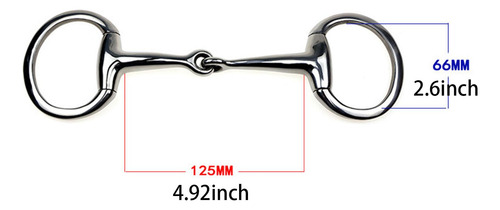 Para Caballos Para Boca De Caballo Con Anillas De