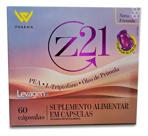 Z21 Prowin 60 Cápsulas Óleo De Prímula + Pea + Triptofano