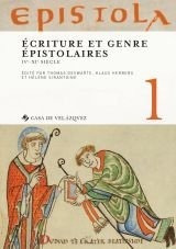 Epistola I Ecriture Et Genre Epistolaire - Aa.vv.