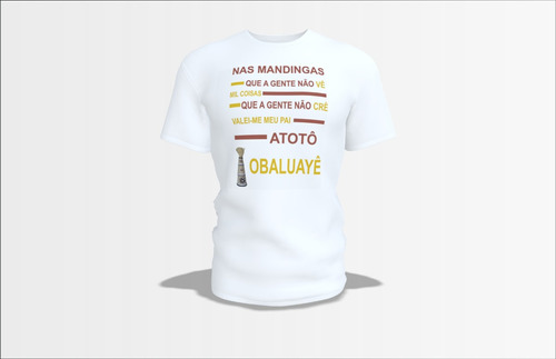 Camiseta Obaluaiê