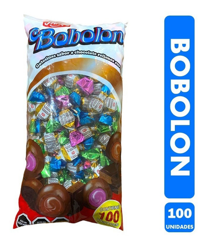 Chocolates Rellenos Bobolon De Fruna (bolsa Con 100unidades)