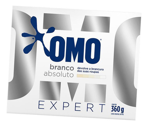 Omo Expert Branco Absoluto 3 unidades 360g em pó