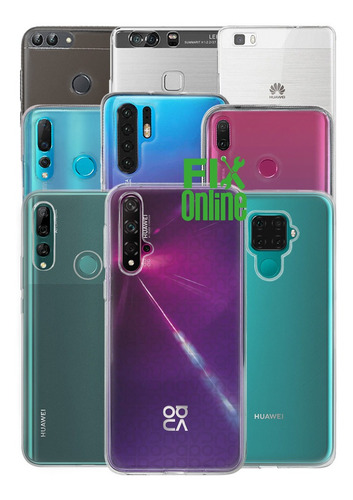 Funda Compatible Huawei Protector Flexible Case Translucida