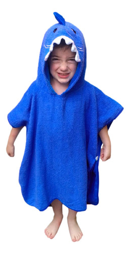 Hudz Kidz Poncho De Toalla Con Capucha Para Ninos Y Ninos Pe