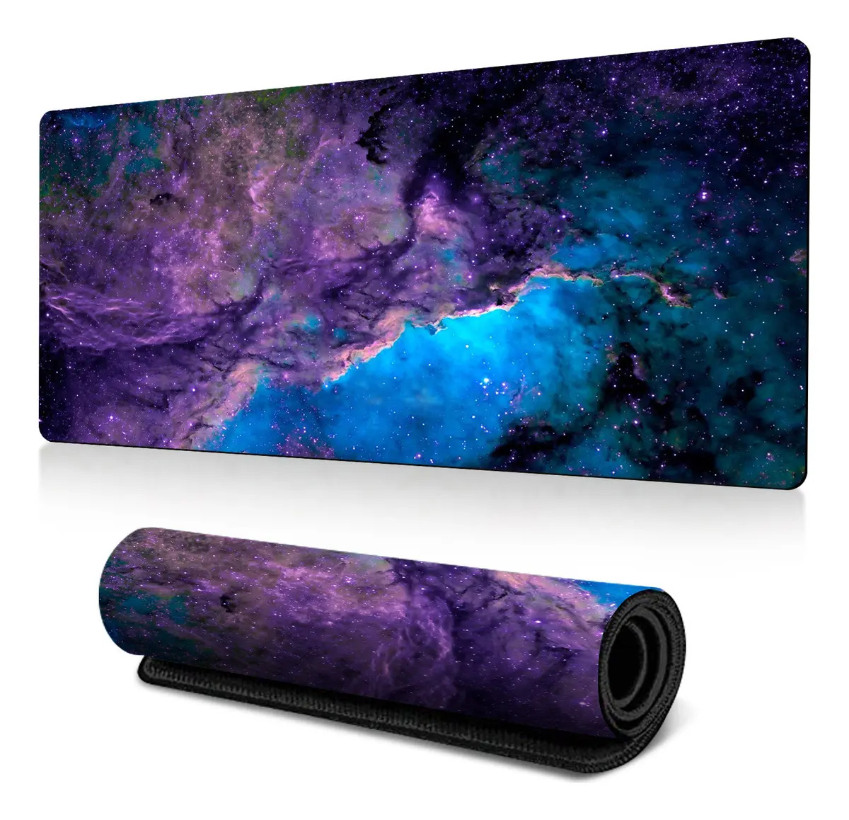 Mouse Pad Gamer Mousepad Mousepad, mapa-múndi, linhas, cores, multicolorido, design impresso, A4