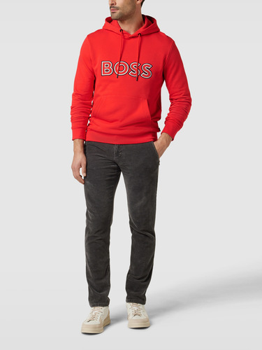 Sudadera Con Gorro Boss Seeger Hombre Hoodie Casual Original
