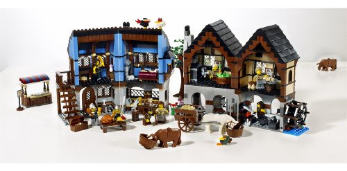 Aldea Comercial Medieval Del Castillo De Lego
