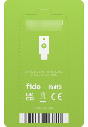 Imagen 8 de 8 de Yubikey 5 Nfc Usb Llave Seguridad Clave Acceso Fido2 U2f!