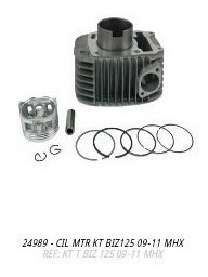 Cilindro Do Motor Kit Biz 125 2009 A 2011