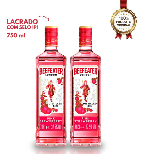Combo 2 Gin Beefeater Pink + 6 Redbull Melancia