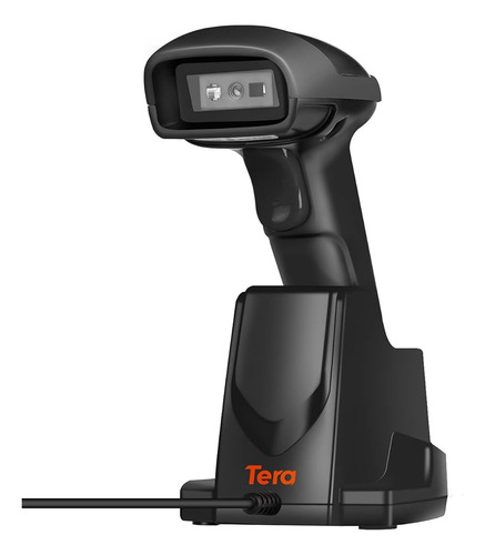 Tera Wireless Barcode Scanner 1d 2d Qr Con Base De Carga Usb